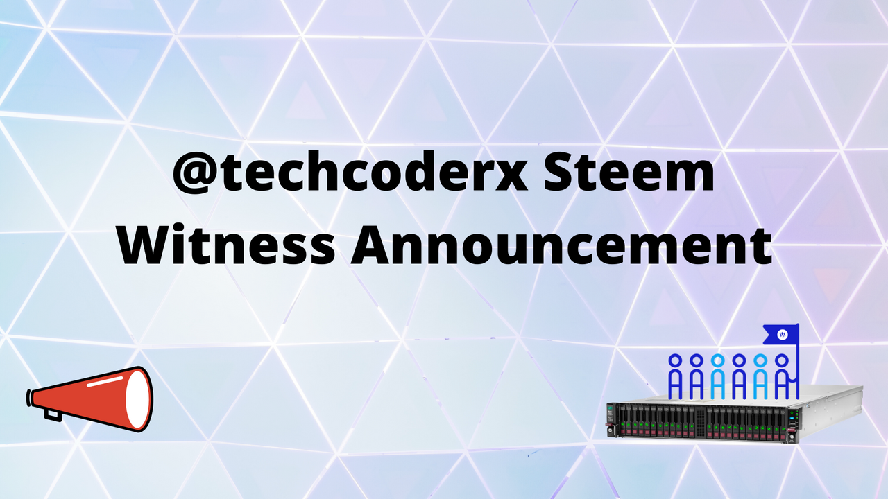 techcoderx Witness Announcement.png