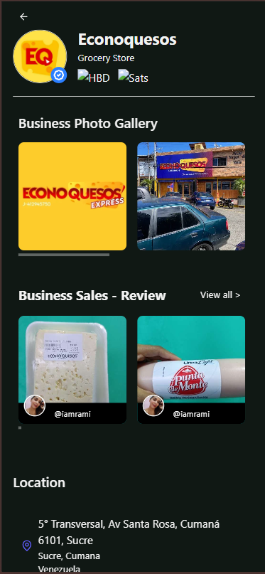 Business Detail - Reviews