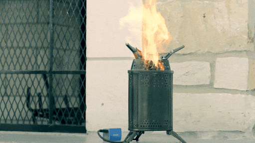 EcoFire : Powerful Outdoor Cooking and Portable Fireplace. by EcoFire —  Kickstarter