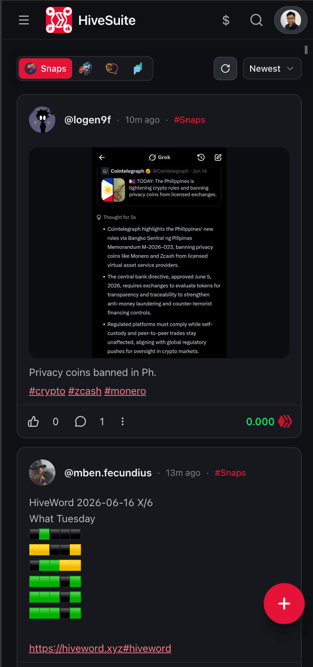 Mobile Feed Navigation