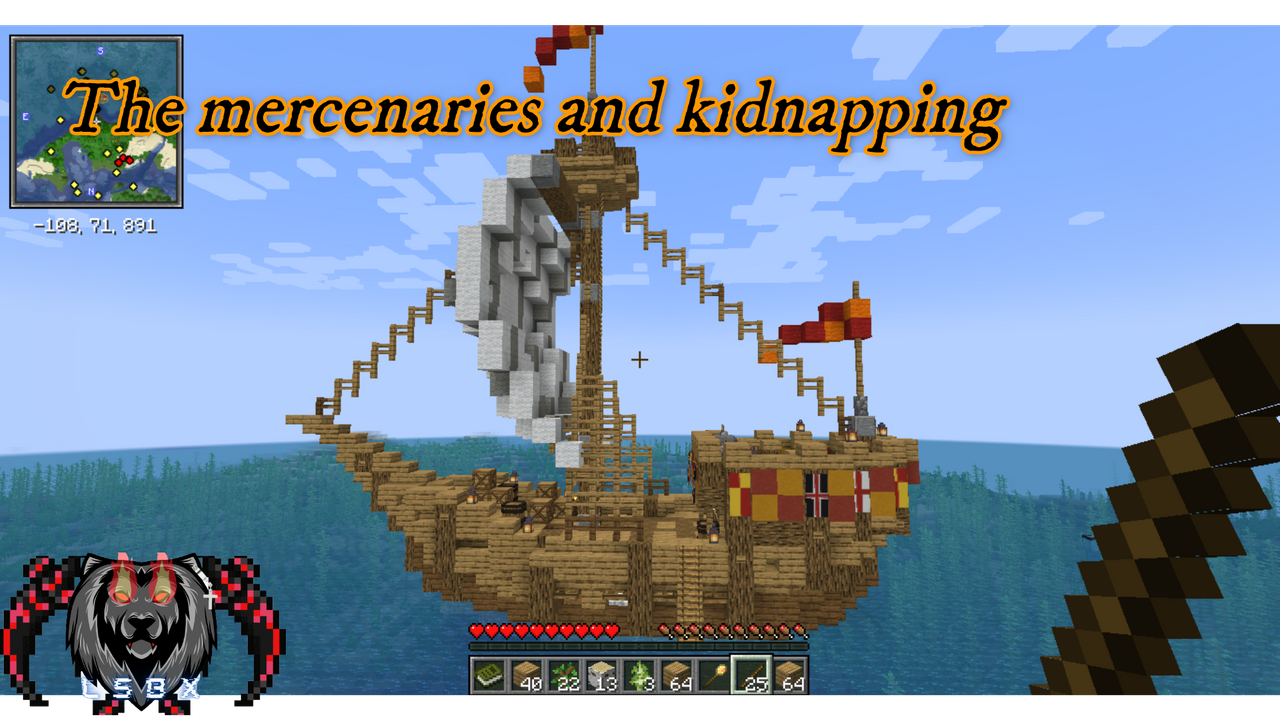 The mercenaries and kidnapping / Minecraft 1.18.1 / (ENG/ESP) | PeakD