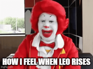 Leo rises