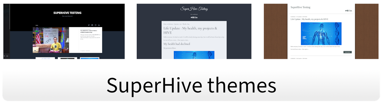 Themes already included