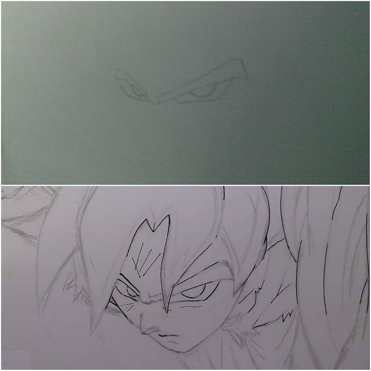 Dibujando a Goku Ultra Instinto (Paso a paso) | PeakD