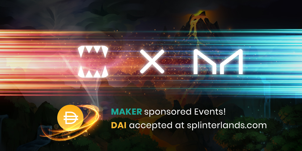 Splinterlands teams up with MakerDAO through their Gaming Initiative