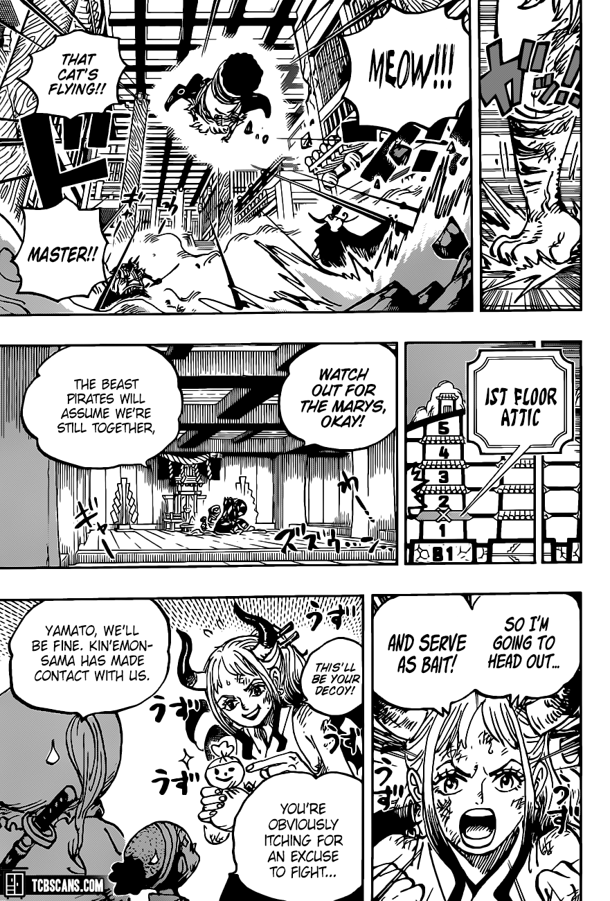 Read One Piece Chapter 1012 on Mangakakalot