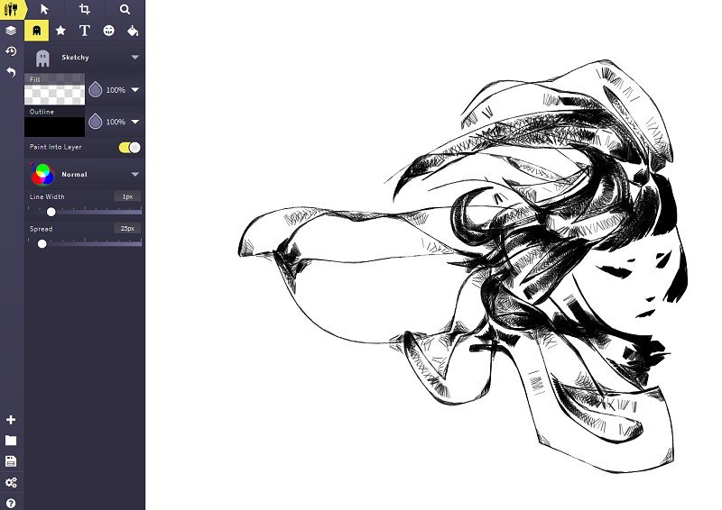 Does anyone have a brush like the sketch brush in Kleki? Or anything  similar? - CLIP STUDIO ASK