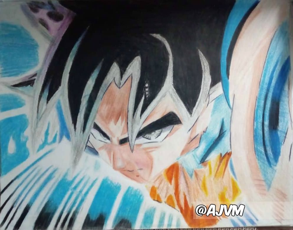 Dibujando a Goku Ultra Instinto (Paso a paso) | PeakD