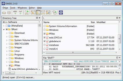 DMDE - A Powerful Software For Data Searching, Editing, And.