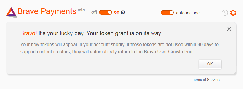 how brave browser payments work bat