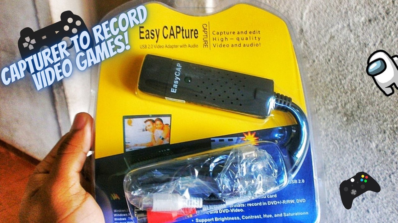 Capturadora de vídeo EasyCap RCA