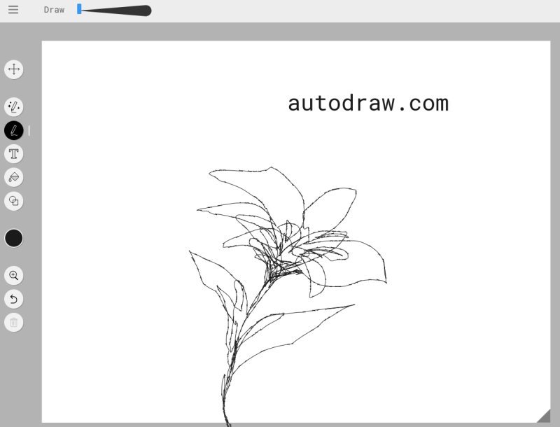 AutoDraw - Online Drawing tool