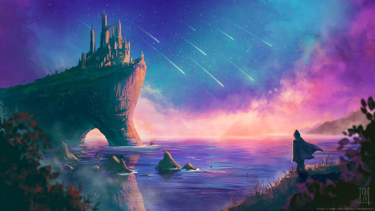Fantasy Landscape Wallpapers 13 | PeakD, image size:1280x720