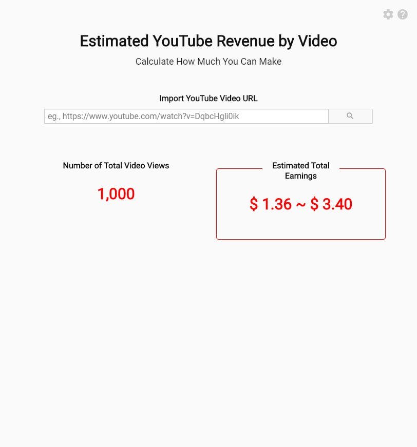 Money calculator youtube