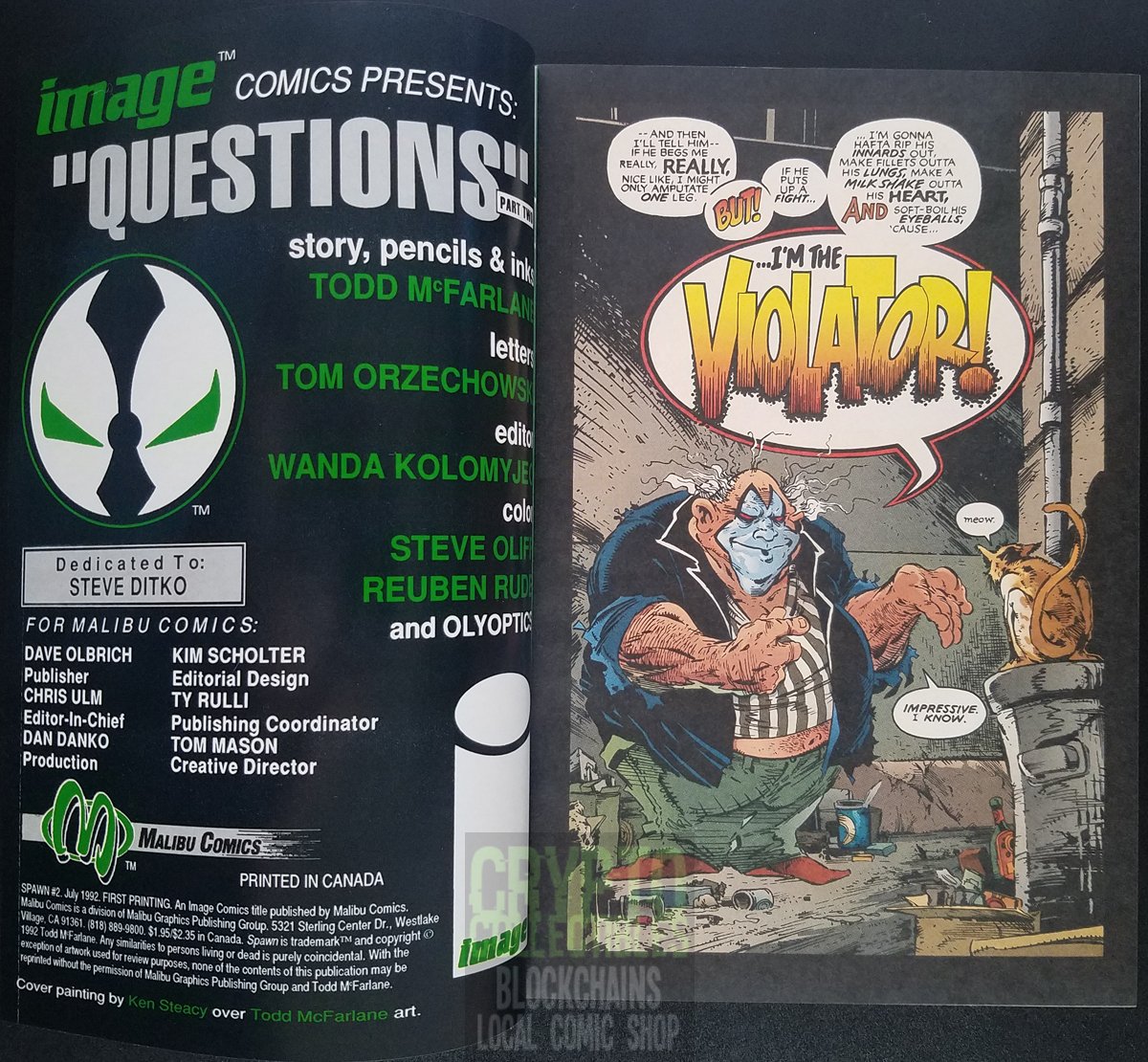 Comic Books from the 90s - Spawn from 1992 | PeakD