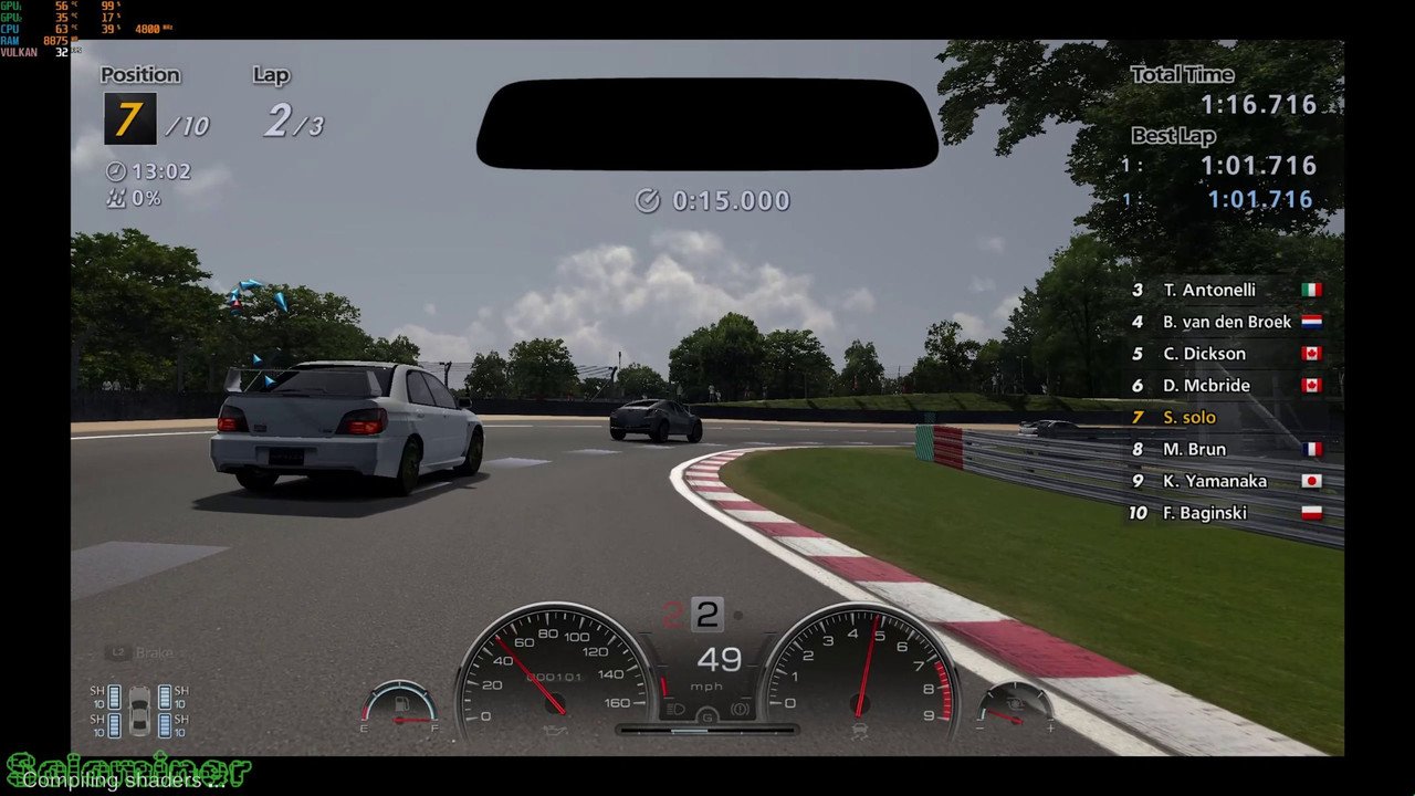 PS3 Gran Turismo 6 on PC RPCS3 emulator GT6 : r/rpcs3
