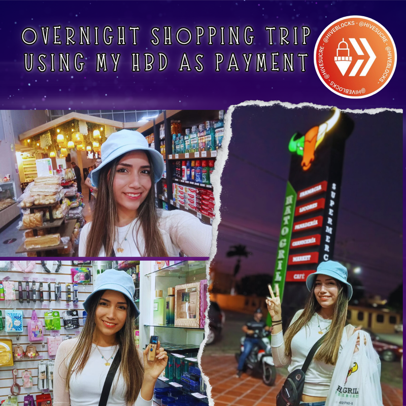 Overnight shopping trip using my hbd as payment [ESP/ENG]