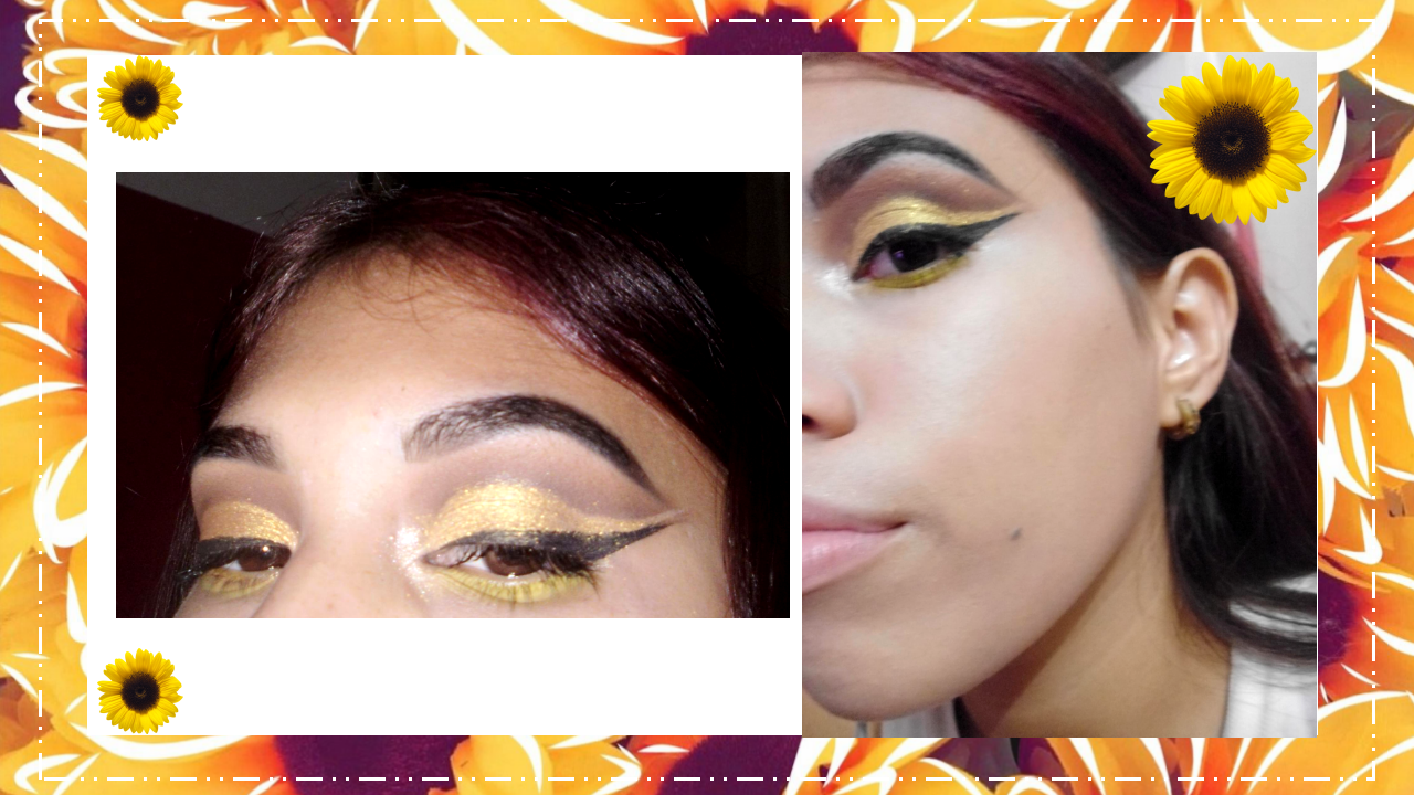Maquillaje Inspirado en Girasoles ? Tutorial || Sunflower Inspired Makeup  ? Tutorial [ESP-ENG] | PeakD