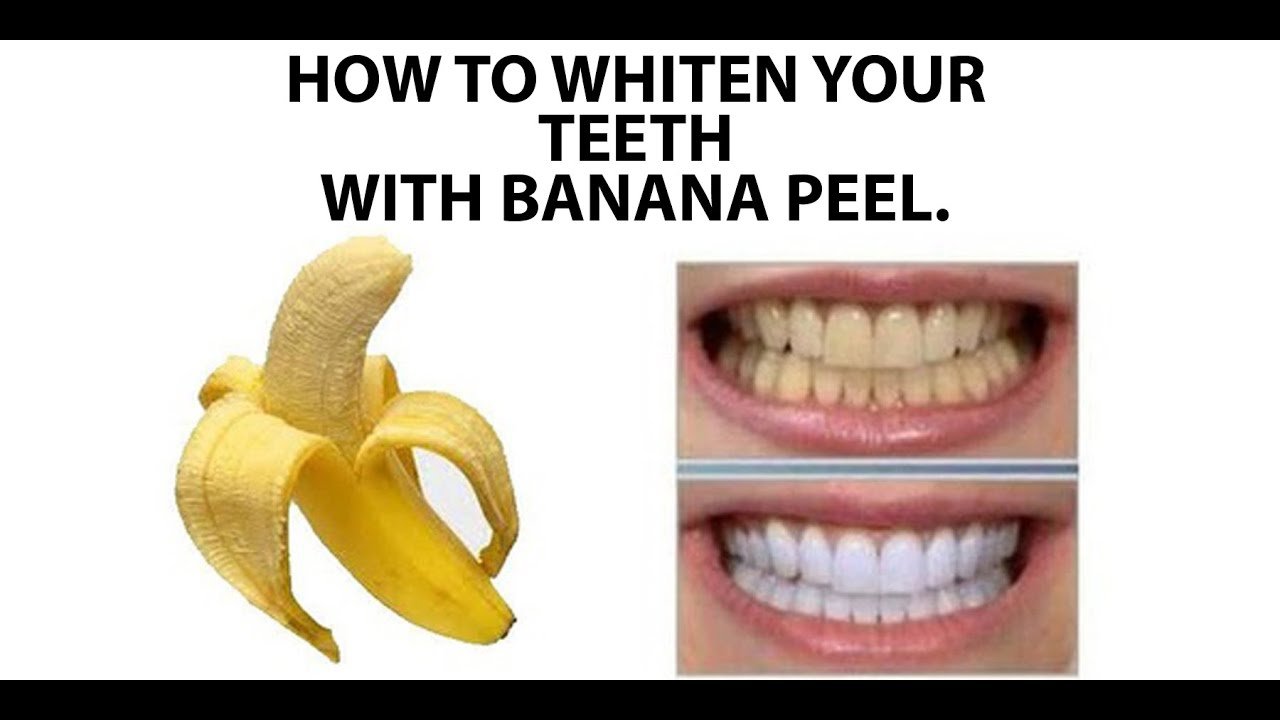 Waste To health Using Banana Peel to Whiten your teeth PeakD