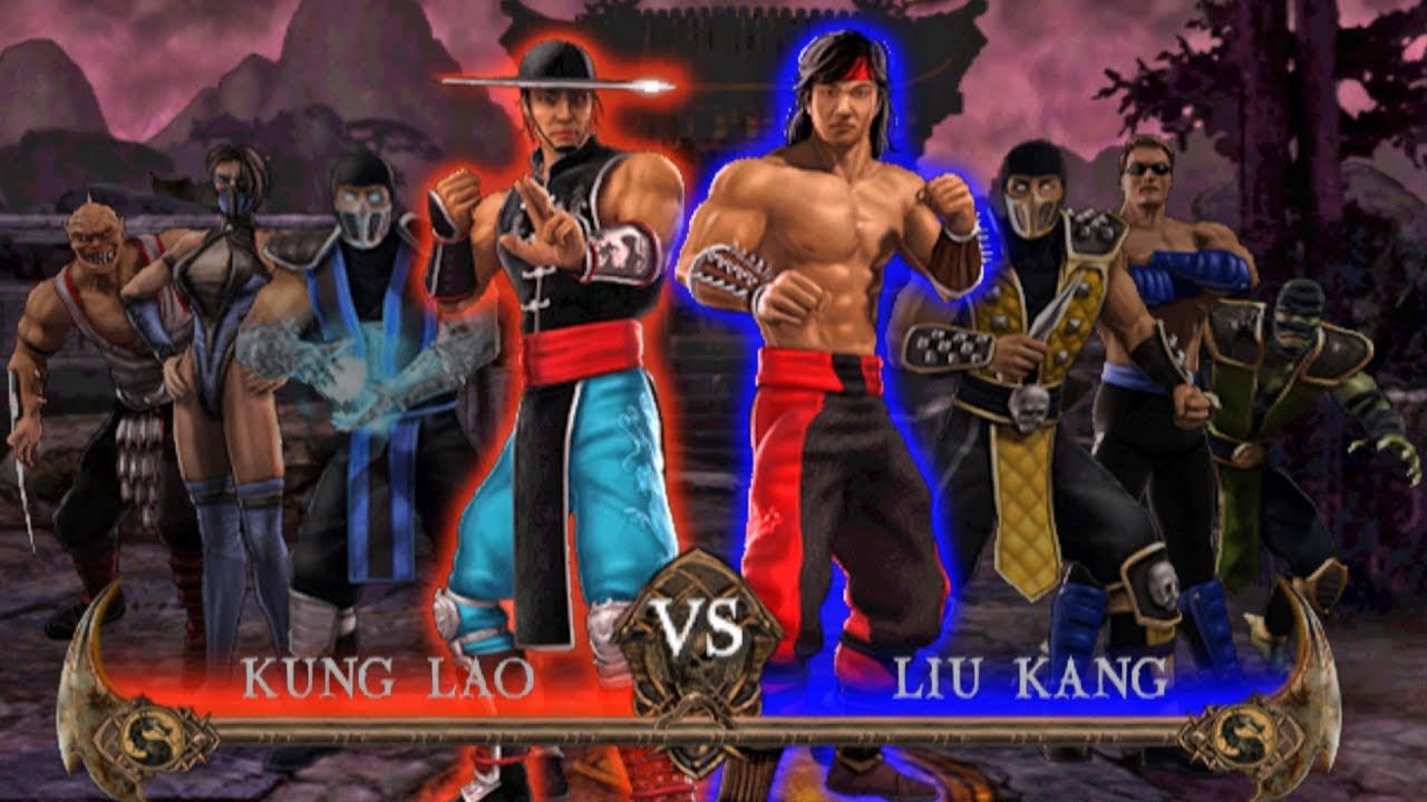 fatality de kung lao mortal kombat shaolin monks