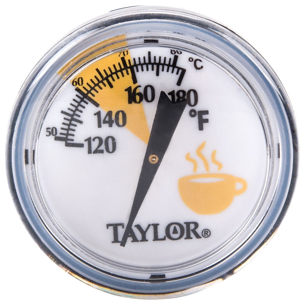 2 Taylor Analog Instant Cappuccino Thermometer