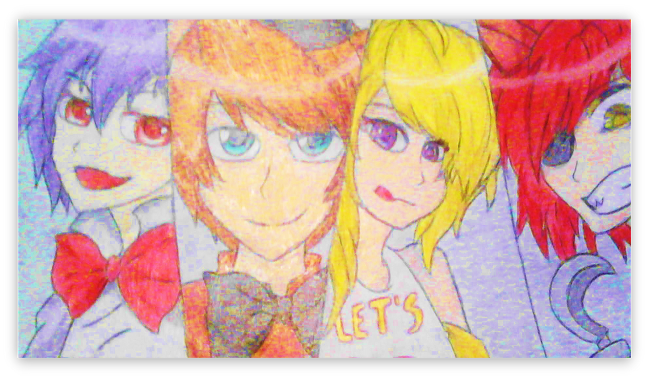 Why?  Anime fnaf, Fnaf drawings, Fnaf art