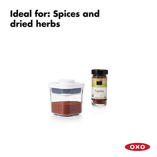 1 OXO Air-Tight Container - 0.2 Qt for Condiments and More
