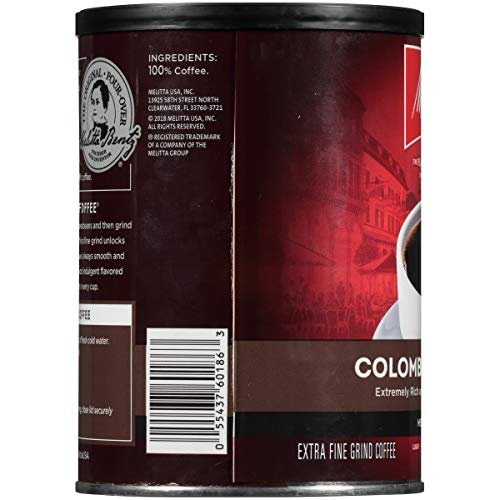 5 Colombian Supreme Coffee - 11 Ounce (Single Pack) by Melitta