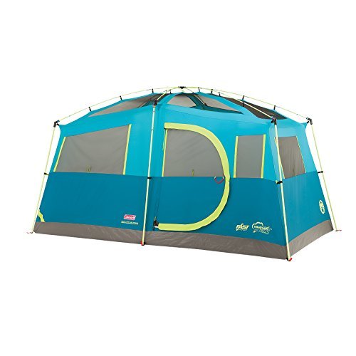 7 Coleman Tenaya Lake 8 Person Fast Pitch Instant Cabin Camping Tent w/Weathertec