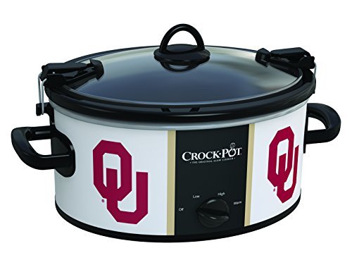 4 Crock-Pot 6 Quart University of Oklahoma Slow Cooker