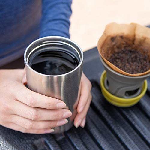 4 Portable Stainless Steel Coffee Maker - 10 fl oz