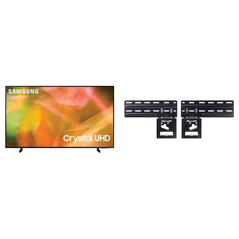 1 SAMSUNG 43-inch AU8000 LED 4K UHD Smart TV with Alexa Built-in (UN43AU8000FXZA