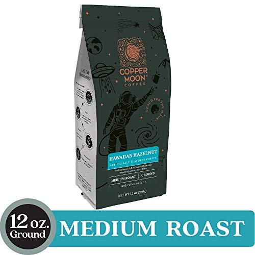 3 Copper Moon Coffee Hawaiian Hazelnut Medium Roast Ground - 12oz