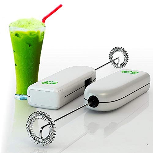 5 MatchaDNA Froth Express - Portable Battery-Powered Foam Maker for Enhanced Coffee Experience