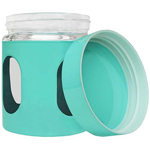 1 Airtight Glass Containers - 21 Ounce Capacity