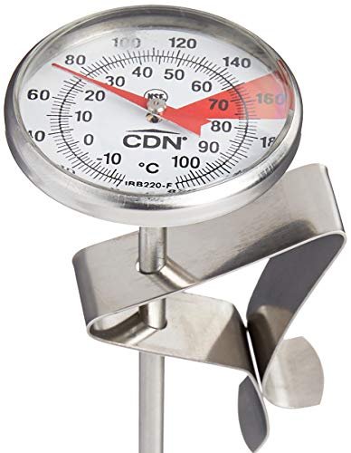 2 CDN ProAccurate Insta-Read Beverage and Frothing Thermometer IRB220-F