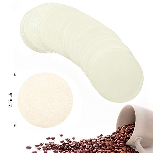 2 Unbleached Round Paper Filters for Aerobie Aeropress Coffee and Espresso Makers