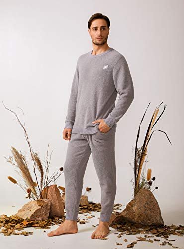 2 Men's Cozy Thermal Sleepwear Set