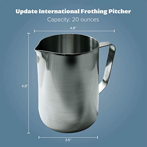 1 Stainless Steel Frothing Pitcher - 20 Ounce