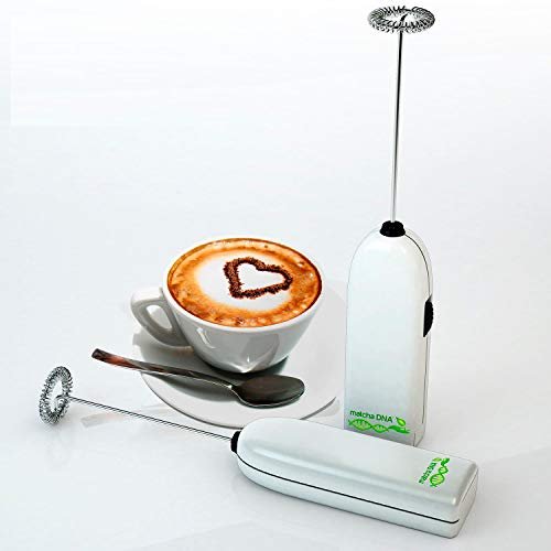 4 MatchaDNA Froth Express - Portable Battery-Powered Foam Maker for Enhanced Coffee Experience