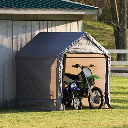 5 Shelter Logic Shed-in-a-Box Canopy Storage Shed - 6´ x 6´