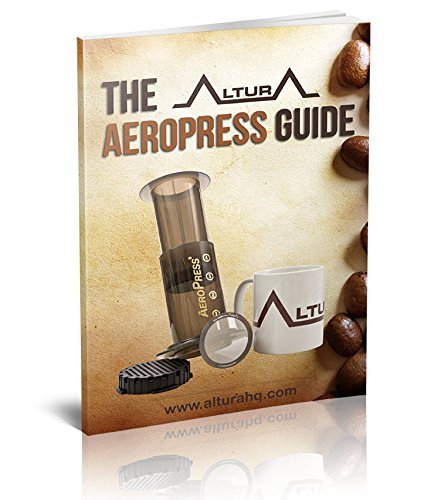 1 ALTURA's Premium Filter for AeroPress Coffee Makers, known as The DISC, along with an accompanying eBOOK filled with exquisite coffee recipes.