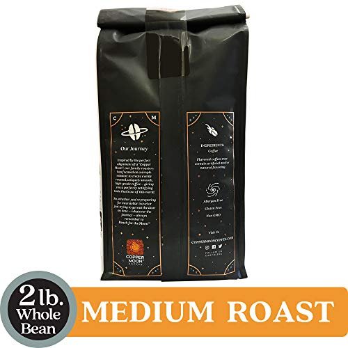 4 Celestial Premium Medium Roast 2 lb Whole Bean Coffee