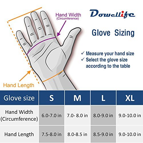 6 Dowellife Cut Resistant Gloves Food Grade Level 5 Protection