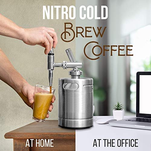 3 Home Brew Nitro Coffee Keg - Cold Brew Coffee Maker