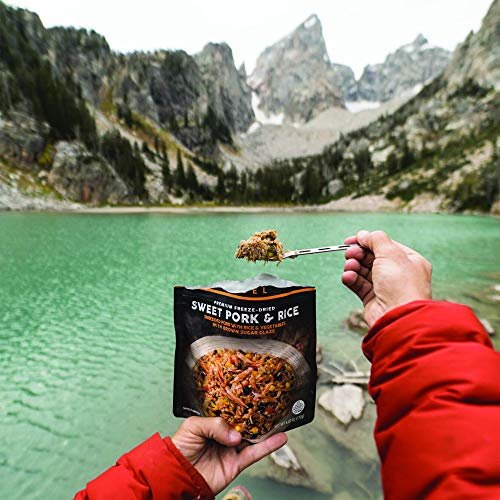 2 Freeze Dried Adventure Meals - Delicious Flavors, Nutritious, Fast Preparation, Easy-to-Carry