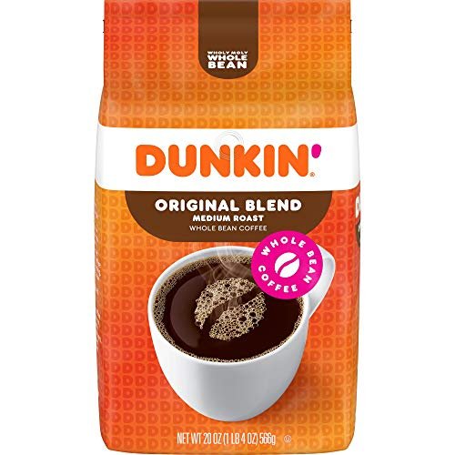 1 Dunkin' Classic Medium Roast Whole Bean Coffee