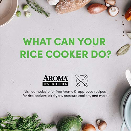 7 Aroma Housewares ARC-994SB Rice & Grain Cooker Slow Cook, Steam, Oatmeal, Risotto, 8-cup cooked/4-cup uncooked/2Qt, Stainless Steel