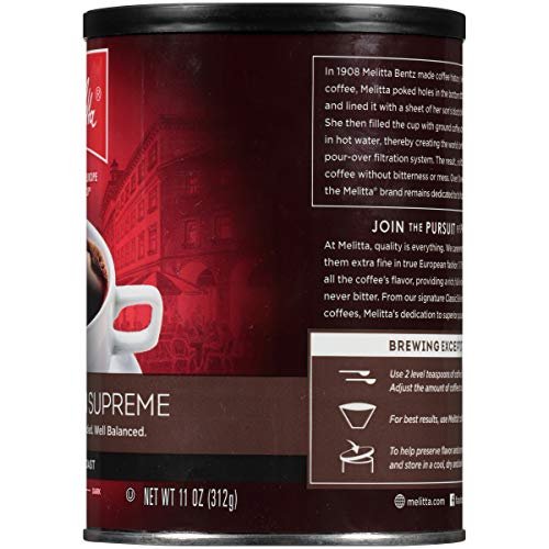 3 Colombian Supreme Coffee - 11 Ounce (Single Pack) by Melitta
