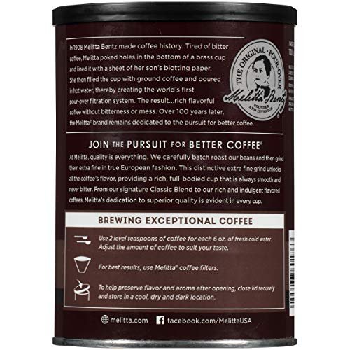 4 Colombian Supreme Coffee - 11 Ounce (Single Pack) by Melitta